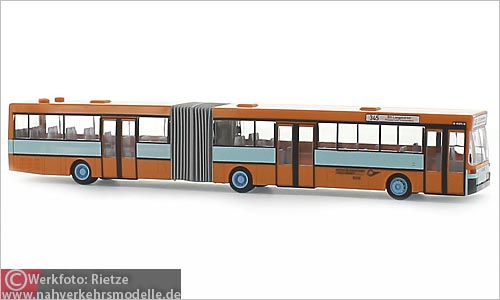 Rietze Busmodell Artikel 69800 Mercedes Benz O 405 G Bogestra Bochum - Gelsenkirchen