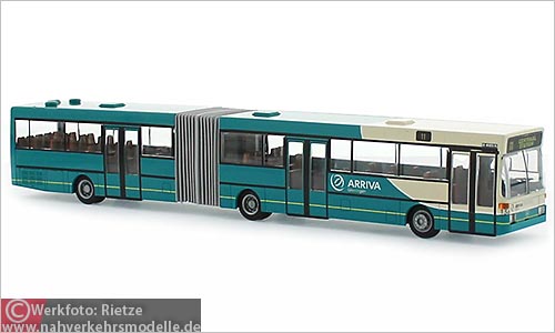 Rietze Busmodell Artikel 69819 Mercedes-Benz O 405 G Arriva Netherland