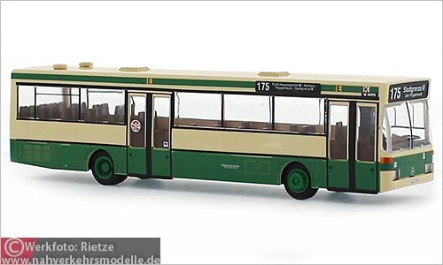 Rietze Busmodell Artikel 71810 Mercedes-Benz O 405 infra Fürth