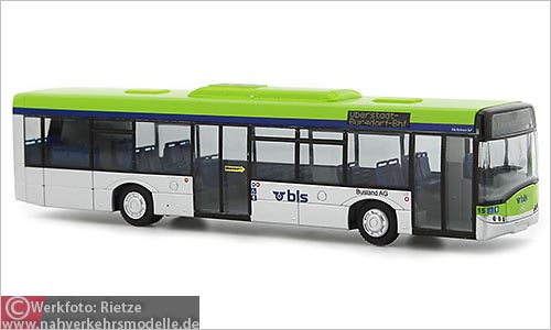 Rietze Busmodell Artikel 65954 Solaris U 12 B L S A G Bern Schweiz