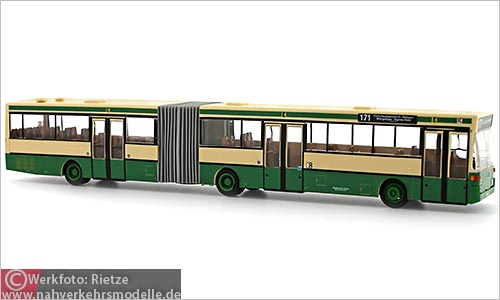 Rietze Busmodell Artikel 69820 Mercedes-Benz O 405 G Infra Fürth