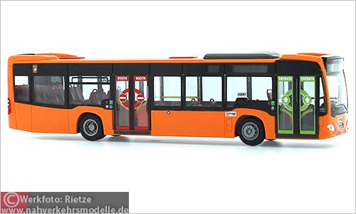 Rietze Busmodell Artikel 69445 Mercedes-Benz O 530 Citaro E 6 C T T Livorno