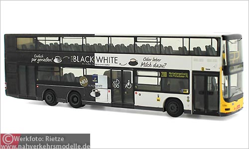 Rietze Busmodell Artikel 67772 M A N Lions City D L 0 5 Berliner Verkehrsbetriebe B V G