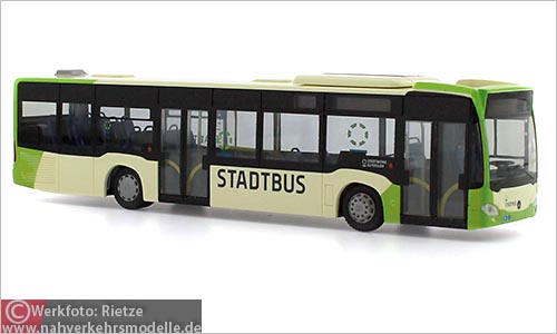 Rietze Busmodell Artikel 68729 Mercedes-Benz O 530 Citaro Stadtwerke Gütersloh