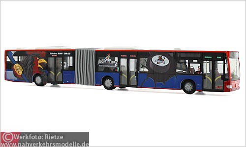 Rietze Busmodell Artikel 67078 Mercedes-Benz O 530 Citaro G Märkische Verkehrsgesellschaft Lüdenscheid