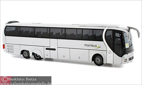 Rietze Busmodell Artikel 63109 M A N Lions Top Star Ö B B Postbus Österreich