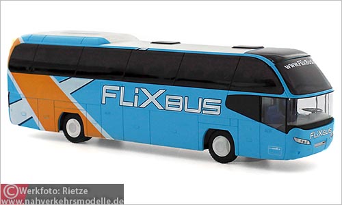 Rietze Busmodell Artikel 67126 Neoplan Cityliner Fliybus