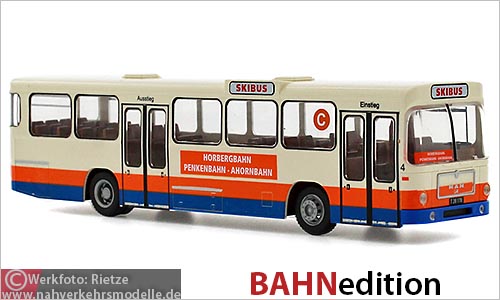 Rietze Busmodell Artikel 72318 M A N S L 200 Zillertalbahn