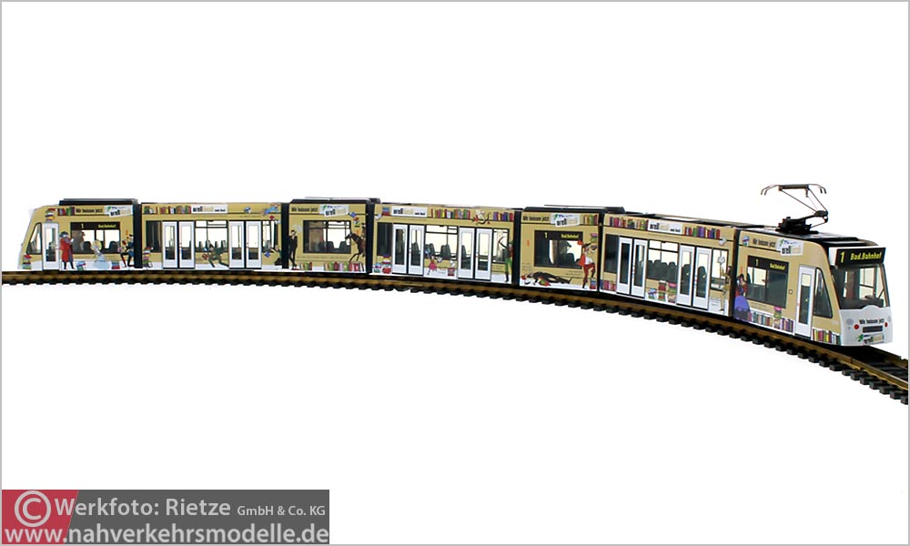 Rietze Straßenbahnmodell Artikel STRA01023 Siemens Combino orel füssli
