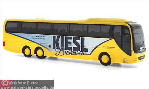 Rietze Busmodell Artikel 74401 M A N Lions Coach L 2015 Busreisen Kiesl Helfenberg Österreich