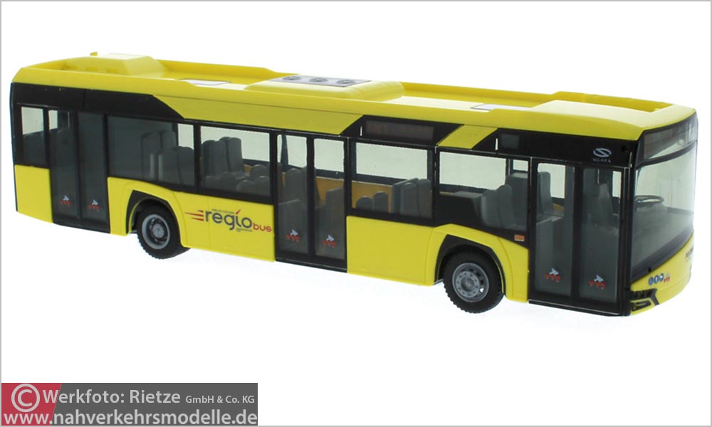 Rietze Busmodell Artikel 73019 Solaris New U 12 2014 Regiobus Tirol