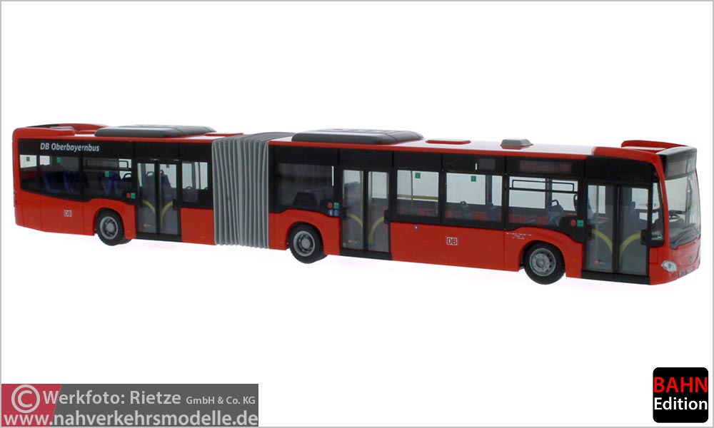 Rietze Busmodell Artikel 69560 Mercedes-Benz O 530 Citaro G C 2 2012 D B Oberbayernbus
