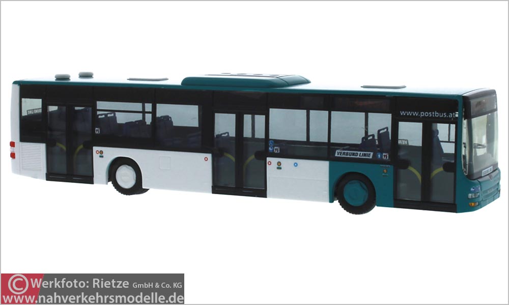Rietze Busmodell Artikel 72722 M A N Lions City E 6 Ö B B Postbus Graz