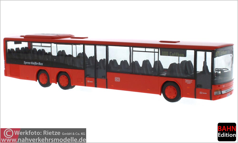 Rietze Busmodell Artikel 62443 Setra S 319 N F Deutsch Bahn Spree Neiße Bus