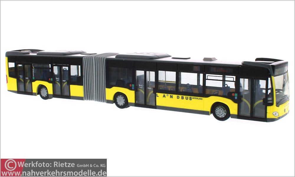 Rietze Busmodell Artikel 69558 Mercedes-Benz O 530 Citaro G C 2 2012 Landbus Unterland