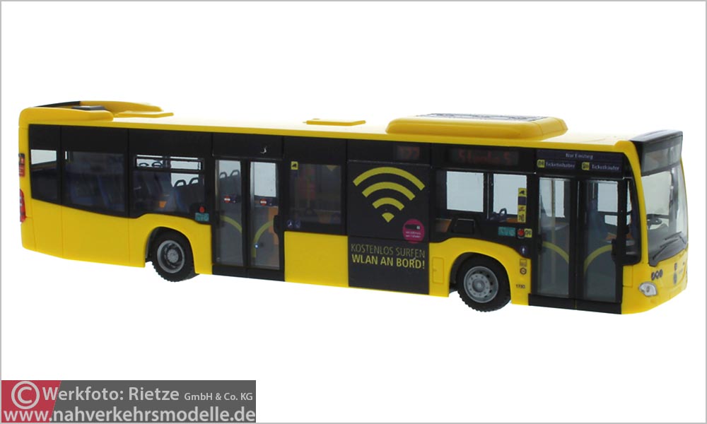 Rietze Busmodell Artikel 73430 Mercedes-Benz O 530 Citaro C2 2015 Ruhrbahn G m b H Essen Innovationsbus