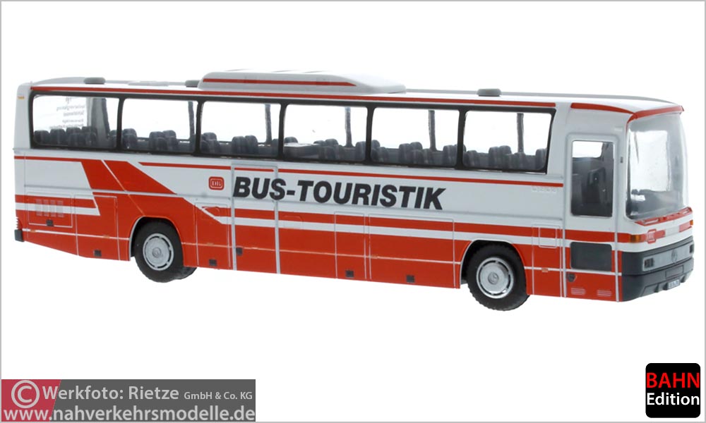 Rietze Busmodell Artikel 60297 Mercedes-Benz O 303 Deutsche Bundesbahn Bus Touristik