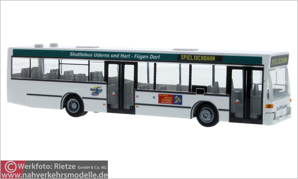 Rietze Busmodell Artikel 75222 Mercedes-Benz O 405 N 2 Zillertalbahn
