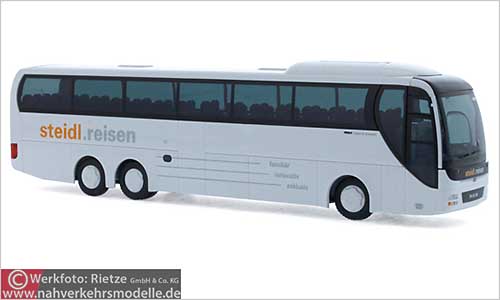 Rietze Busmodell Artikel 74407 M A N Lions Coach L 2015 Steidl Reisen Neumarkt