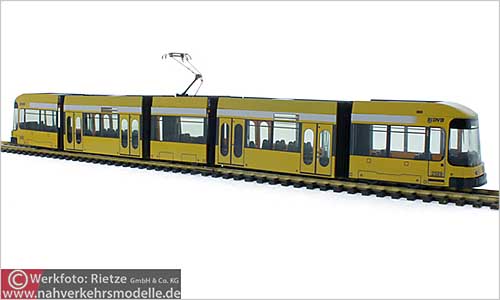 Rietze Straßenbahnmodell Artikel STR01037 Duewag Z R D V B Dresden