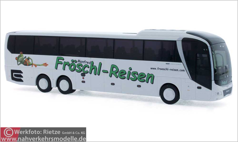Rietze Busmodell Artikel 74810 M A N Lions Coach L 2017 Manfred Fröschl Reisen Großmehring