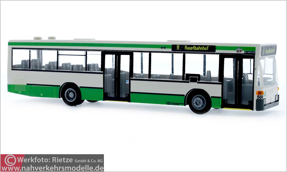 Rietze Busmodell Artikel 75228 Mercedes-Benz O 405 N 2 Verkehrsbetriebe Brandenburg an der Havel