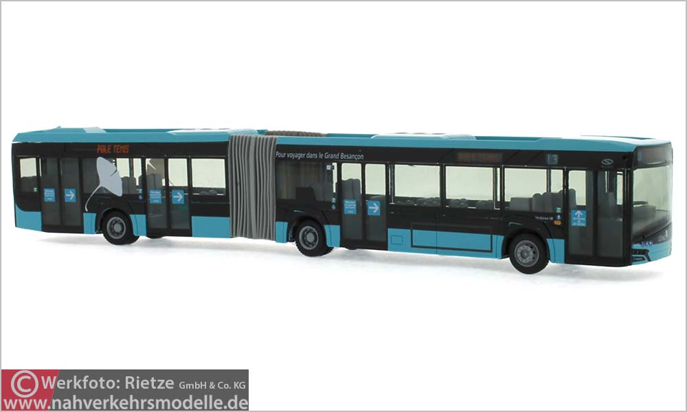 Rietze Busmodell Artikel 73127 Solaris U 18 2014 Ginko