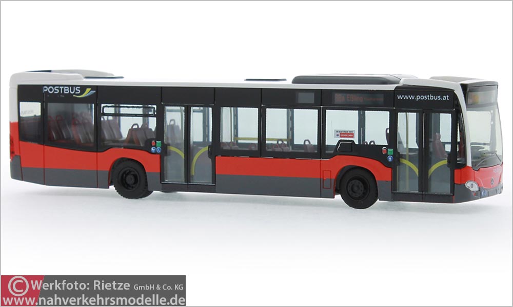 Rietze Busmodell Artikel 69492 Mercedes-Benz Citaro 2012 Postbus Wiener Linien