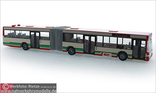 Rietze Busmodell Artikel 76405 Mercedes-Benz O 405 G N 2 wupsi Leverkusen