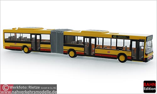 Rietze Busmodell Artikel 76417 Mercedes-Benz O 405 G N 2 Rheinpfalzbus Mainz