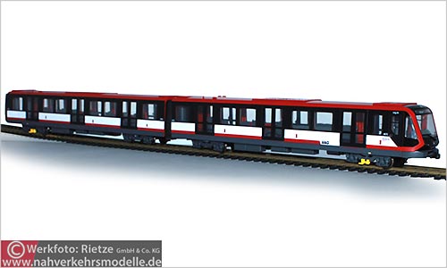 Rietze U-Bahn Modell #u10001 Siemens G 1 Verkehrs Aktiengesellschaft Nürnberg
