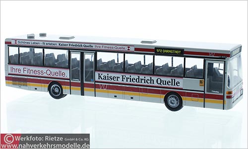 Rietze Busmodell Artikel 77305 Mercedes-Benz O 407 Verkehrsgesellschaft mbH Untermain