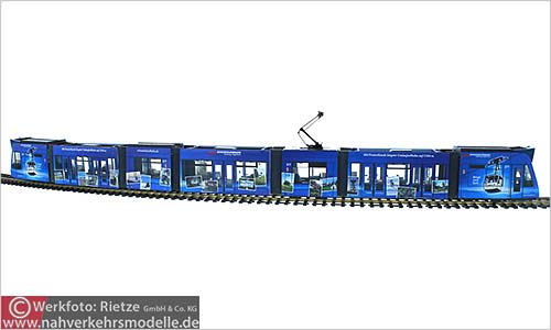 Rietze Straßenbahnmodell Artikel STRA01067 Siemens Combino V A G Freiburg
