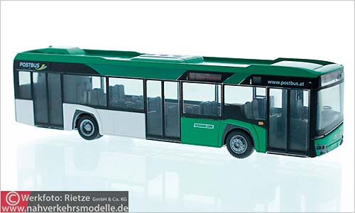 Rietze Busmodell Artikel 77201 Solaris Urbino 12 2019 Postbus Verbundline