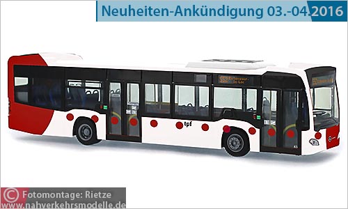 Rietze Busmodell Artikel 69454 Mercedes-Benz O 530 Citaro t p f Fribourg