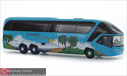 Rietze Busmodell Artikel 66764 Neoplan Starliner Spangler Touristik Poettmes