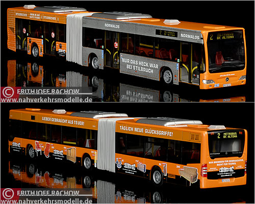 Rietze MB O530G Citaro PVG Hamburg Schenefeld Modellbus Busmodell Modellbusse Busmodelle