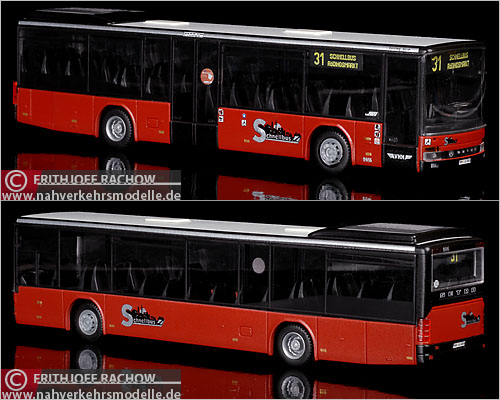 Rietze Setra S315NF VHH Hamburg Modellbus Busmodell Modellbusse Busmodelle