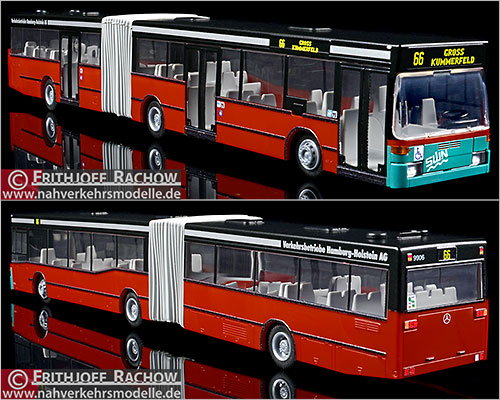 Rietze Busmodell Artikel 76413 Mercedes-Benz O 405 G N 2 Verkehrsbetriebe Hamburg Holstein Stadtwerke Neumnster