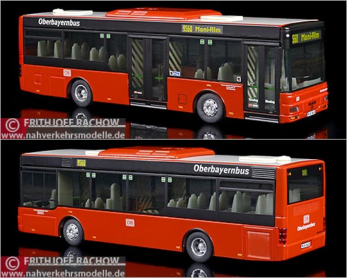 V K Modelle Bus Sondermodell Bahnshop M A N N M 223 R V O Oberbayernbus