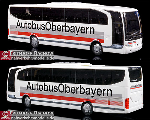 Rietze Busmodell Artikel 63810 Mercedes-Benz O 580 Travego Autobus Oberbayern