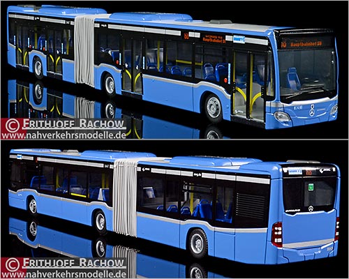 Rietze Busmodell Artikel 73637 Mercedes-Benz Citaro G C 2 2015 Münchner Verkehrsgesellschaft