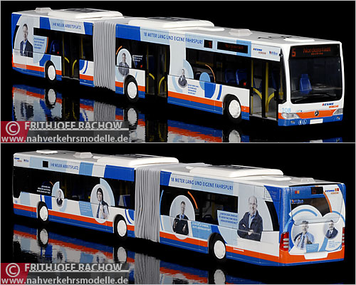 Rietze MB O530 Citaro G ESWE Wiesbaden Modellbus Busmodell Modellbusse Busmodelle