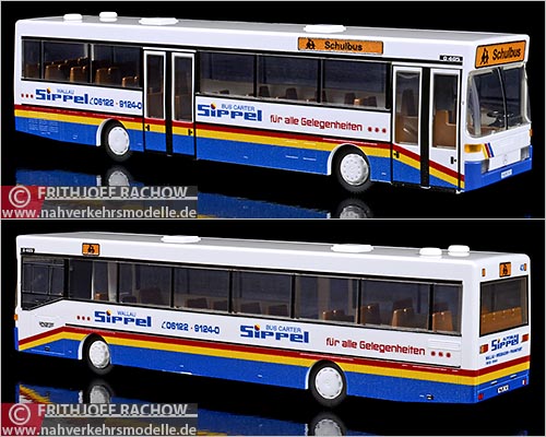 Rietze Busmodell Artikel 71815 Mercedes-Benz O 405 Autobus Sippel Schulbus