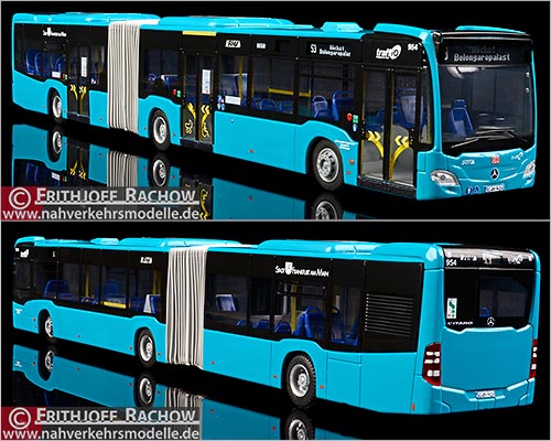 Rietze Busmodell Artikel 69569 Mercedes-Benz Citaro G C 2 2012 DB Busverkehr Hessen, Gießen