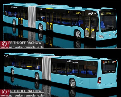 Rietze Schuco MB O530G C2 Frankfurt Verkehrsgemeinschaft Frankfurt Modellbus Busmodell Modellbusse Busmodelle