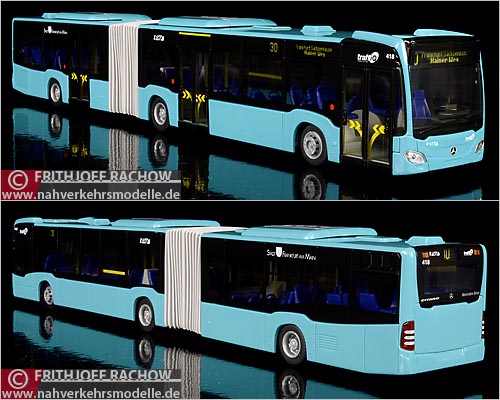 Rietze MB O530G C2 Frankfurt Verkehrsgemeinschaft Frankfurt Modellbus Busmodell Modellbusse Busmodelle