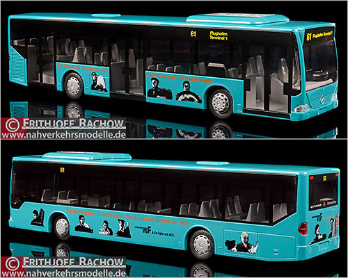 Rietze Busmodell Sondermodell Mercedes-Benz O 530 Citaro Stadtwerke Verkehrsgesellschaft Frankfurt am Main