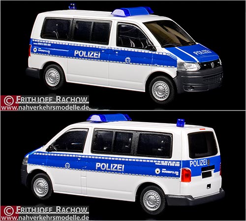 Rietze Busmodell Artikel 53424 Volkswagen T 5 G P Bundespolizei
