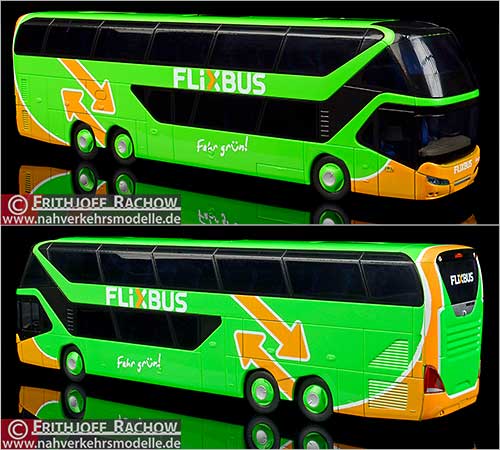 Rietze Busmodell Artikel 69043 Neoplan Skyliner 2011 Flixbus